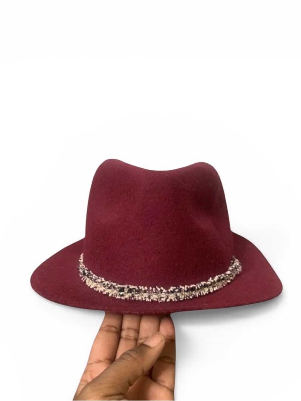 Women's Hat Wool Tweed Bohemian Floppy Hat